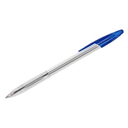 Ручка шариковая СТАММ "555", узел 0.7 мм, стержень 140 мм, чернила синие на масляной основе