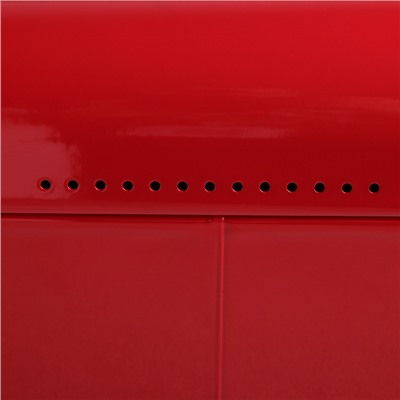Хлебница «Рэд», 42,5×22×16,5 см, цвет красный