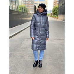 Женская зимняя куртка 211 (25) серая