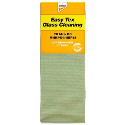 Ткань для протирки стекол авто Kangaroo Easy Tex Glass cleaning, 40 х 60 см