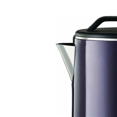Чайник пластиковый электрический 1,8 л 1,5 кВт фиолетовый двойной корпус HomeStar (1/12)