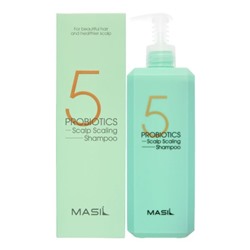 MASIL 5 PROBIOTICS SCALP SCALING SHAMPOO Шампунь для глубокого очищения кожи головы 500мл