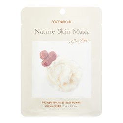 Тканевая маска для лица с маслом ши FOODAHOLIC NATURE SKIN MASK #SHEA BUTTER