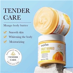 Витаминный крем-баттер SADOER Fruit Mango Body Butter 200мл