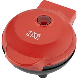 Вафельница 500Вт венская вафл круг d-12 см антипригарная индикатор красный HS-2040 HomeStar (1/24)