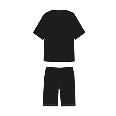 Комплект трикотажный для мужчин: фуфайка (футболка), шорты