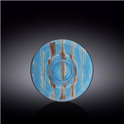 Тарелка глубокая Wilmax Scratch, d=20 см, 800 мл, цвет голубой