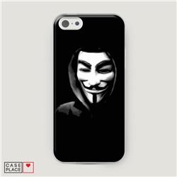 Cиликоновый чехол Анонимус на iPhone 5C