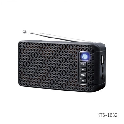 Акустическая система 1200 мАч 7*4,4*14,5 см USB Bluetooth FM радио Baizheng (1/80)