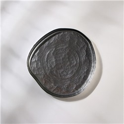 Тарелка с бортом Trend, d=18 см, цвет серый