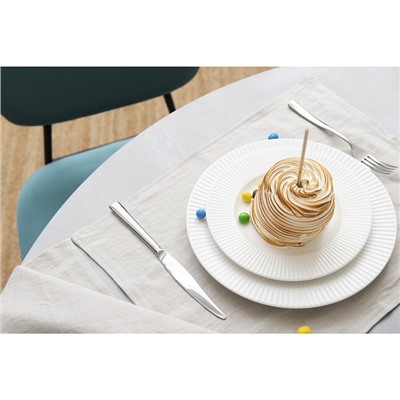 Набор тарелок Liberty Jones Soft Ripples, 21 см, цвет белый