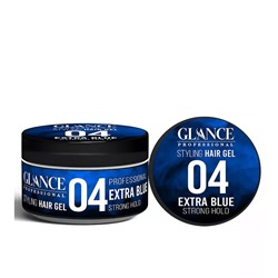 GLANCE Professional Гель для укладки волос EXTRA BLUE STRONG HOLD 04, 300 мл
