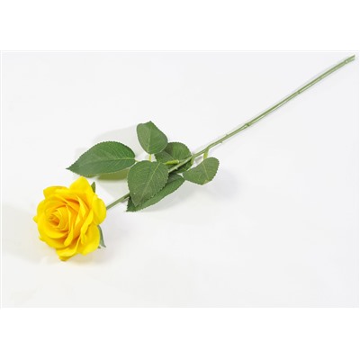 Роза с латексным покрытием открытая желтая