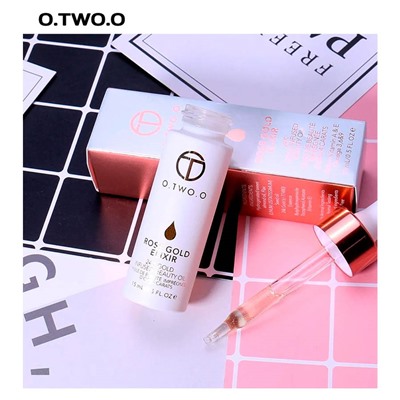 Масло для лица O.TWO.O Rose Gold Elixir 24k Gold Infused Beauty Oil 15 ml