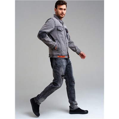 Куртка текстильная джинсовая для мужчин