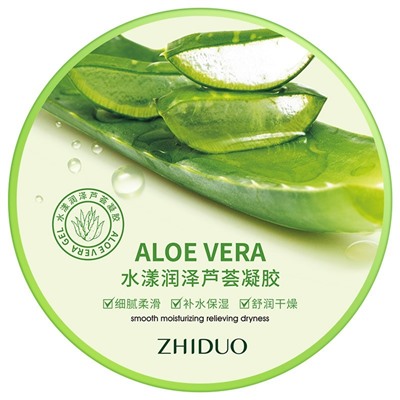 ZHIDUO Универсальный несмываемый гель  Aloe Vera Gel 300 мл