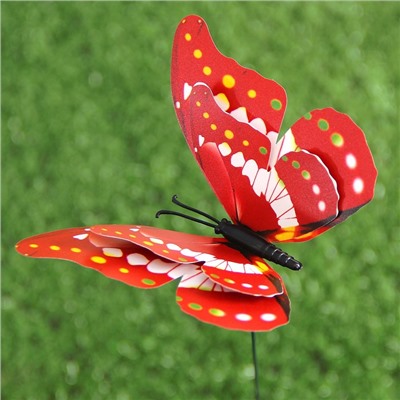 Штекер садовый "Бабочка" 12×9см, 30см / фасовка 25шт, цена за шт