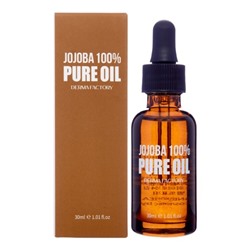 Косметическое масло жожоба Derma Factory JOJOBA 100% PURE OIL