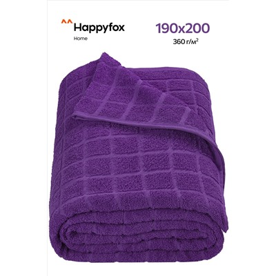 Простыня махровая 190Х200 Happy Fox Home