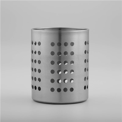 Подставка из нержавеющей стали для столовых приборов Доляна, 12×10 см