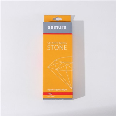 Камень точильный Samura, SWS-400-K, водный однослойный, зернистость 400