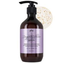 Гель скраб для душа с бергамотом и лавандой PLU Premium Spa Scrub Body Wash Bergamot Lavender