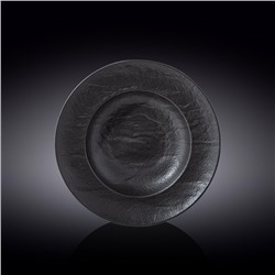 Тарелка глубокая Wilmax, d=25.5 см, 350 мл, цвет чёрный сланец