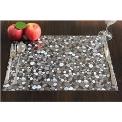 Клеёнка для стола Table Mat Transparent, 80 см, рулон 20 пог. м