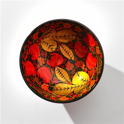 Чашка «Ягодка», полная запись, 11×11×6 см, хохлома