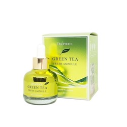 Сыворотка для лица с экстрактом зелёного чая DEOPROCE GREEN TEA FRESH AMPOULE