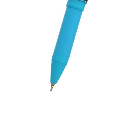 Ручка шариковая Berlingo Funline XL. StreetArt, 0,7 мм, резиновый упор, рисунок на корпусе, синяя, микс