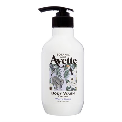 TONYMOLY AVETTE WHITE MUSK PERFUME BODY WASH Парфюмированный гель для душа c ароматом белого мускуса 400мл