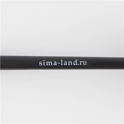 Ручка-колокольчик на подложке «Золотой учитель», пластик, синяя паста, 0.8 мм