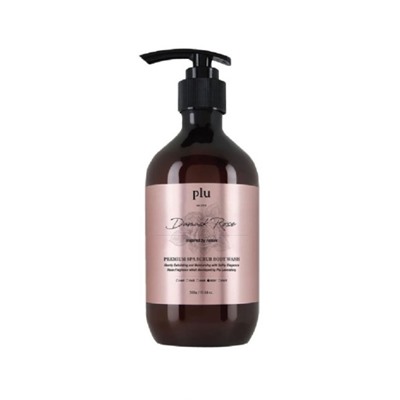 Гель скраб для душа с дамасской розой PLU Premium Spa Scrub Body Wash Damask Rose