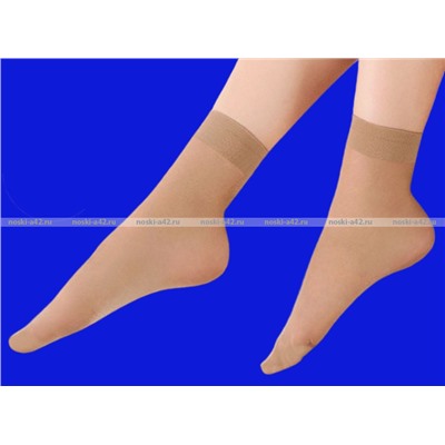 Крабро CRABRO носки женские 50 Den микрофибра с лайкрой бежевые Miss уплотненные