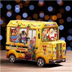 Новогодний подарочный набор «Автобус школьный» 750 г.