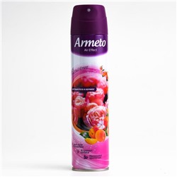 Освежиттель воздуха Armeto "Цветущая роза и абрикос", со сменным баллоном, 300 мл