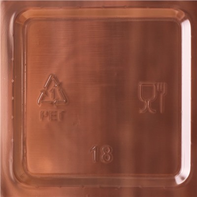 Стакан-креманка под запайку «Фреш», 8×8×7,5 см, 270 мл, цвет прозрачный