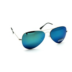 Солнцезащитные очки KAIDAI - 3029 метал голубой