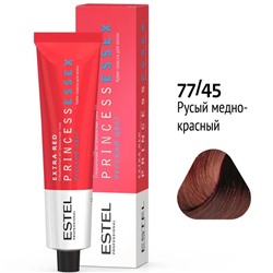 Крем-краска для волос 77/45 Princess ESSEX EXTRA RED ESTEL 60 мл