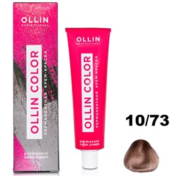 Перманентная крем-краска для волос  COLOR 10/73 Ollin 100 мл