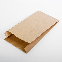 Пакет бумажный фасовочный, крафт, V-образное дно 30 х 14 х 6 см