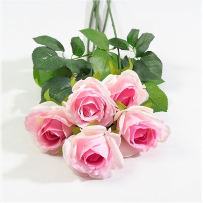 Роза с латексным покрытием светло-розовая