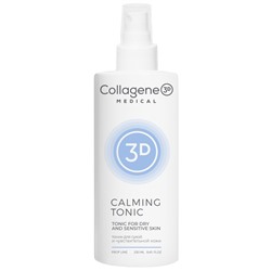Тоник для сухой и чувствительной кожи лица CALMINC TONIC Medical Collagene 3D 250 мл