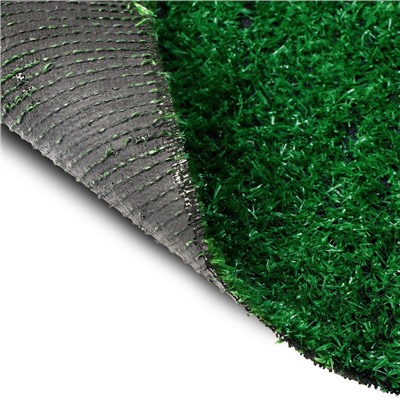 УЦЕНКА Газон искусственный, ворс 10 мм, 2 × 1 м, тёмно-зелёный