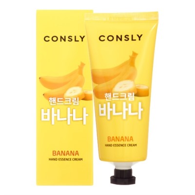 CONSLY Banana Hand Essence Cream Крем-сыворотка для рук с экстрактом банана