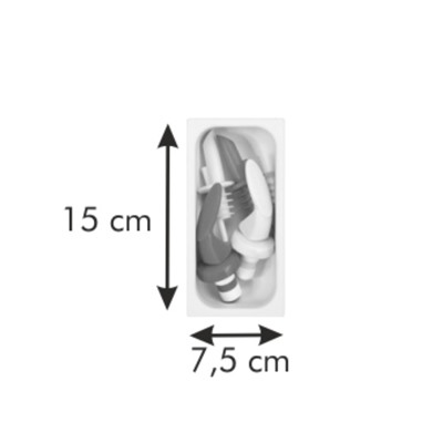 Лоток для столовых приборов FlexiSPACE, 14.8x7.4 см
