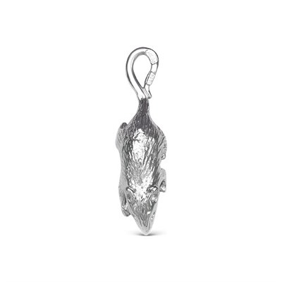 Сувенир из серебра "Кошельковая мышь"  -  1254