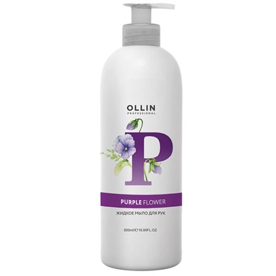 Жидкое мыло для рук с цветочным ароматом OLLIN 500 мл