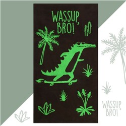 Полотенце махровое Этель Cool crocodile